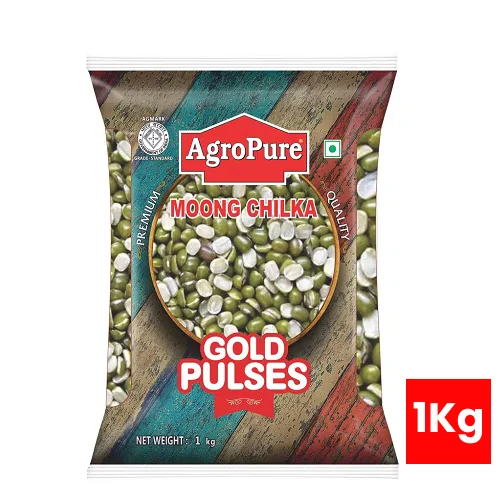 AgroPure Moong Chilka Dal 1kg