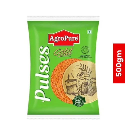 AgroPure Malka Masoor Dal 500g